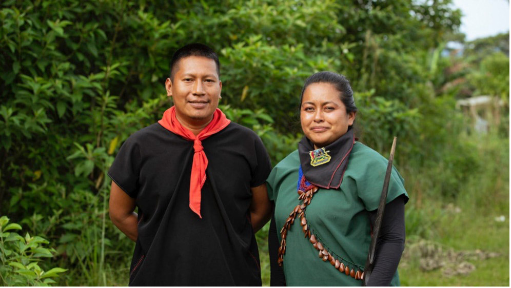 Alex Lucitante and Alexandra Narvaez