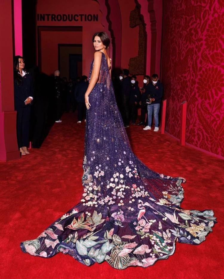 Zendaya e il centro culturale Nita Mukesh Ambani